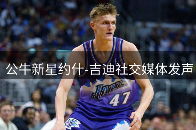 公牛新星约什-吉迪社交媒体发声：成功路上愿与团队同行